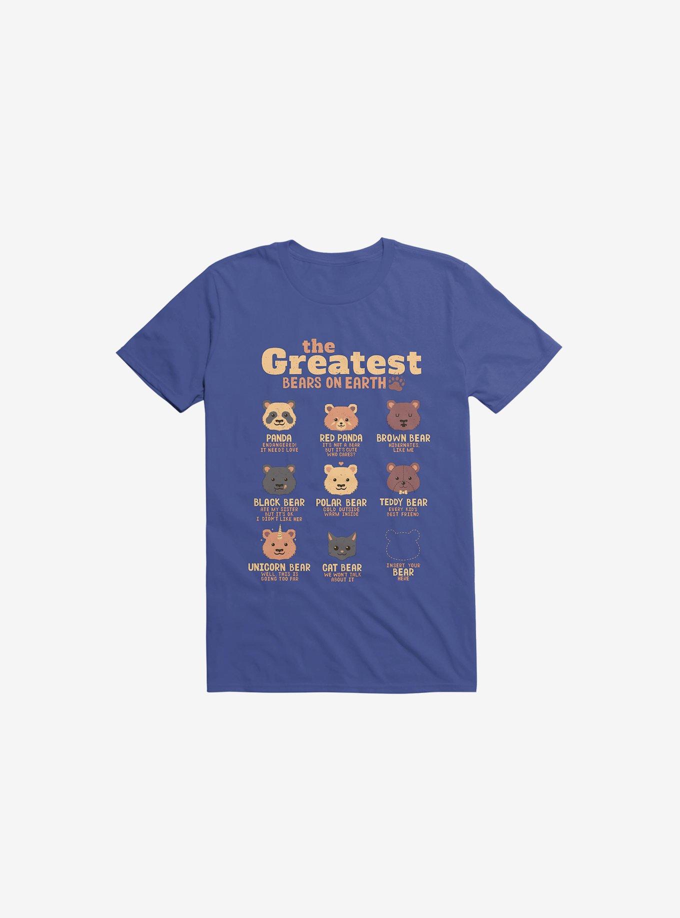 Greatest Bears: Insert Your Bear Royal Blue T-Shirt, , hi-res