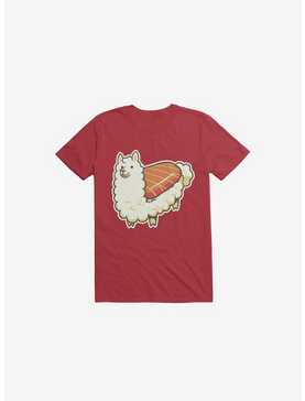 Alpaca Sushi Niguiri II Red T-Shirt, , hi-res
