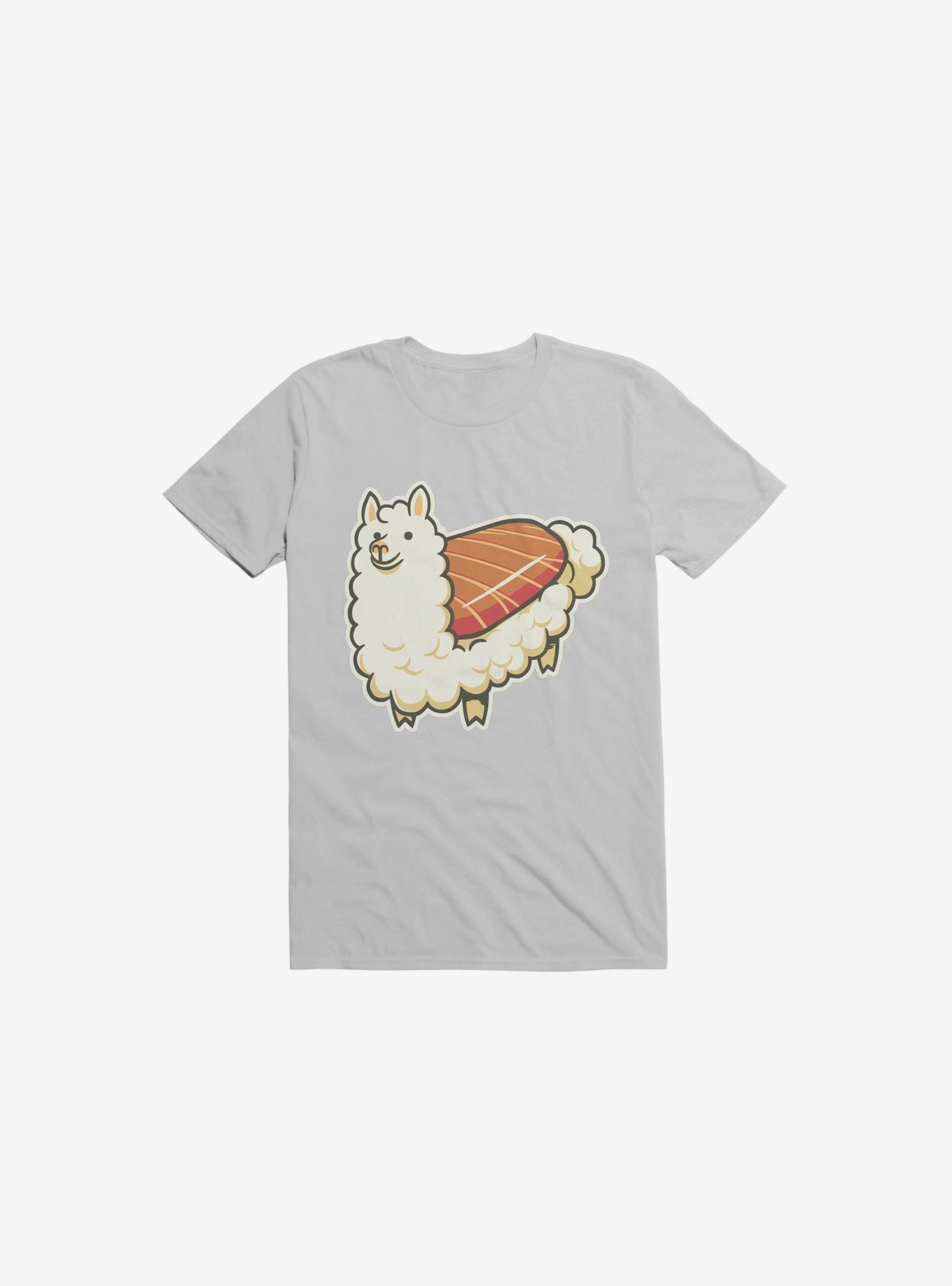 Alpaca Sushi Niguiri II Ice Grey T-Shirt, , hi-res