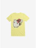 Alpaca Sushi Niguiri III Corn Silk Yellow T-Shirt, CORN SILK, hi-res
