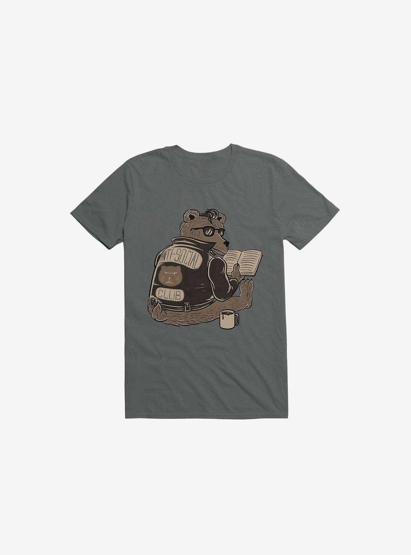 Anti Social Club Charcoal Grey T-Shirt, , hi-res