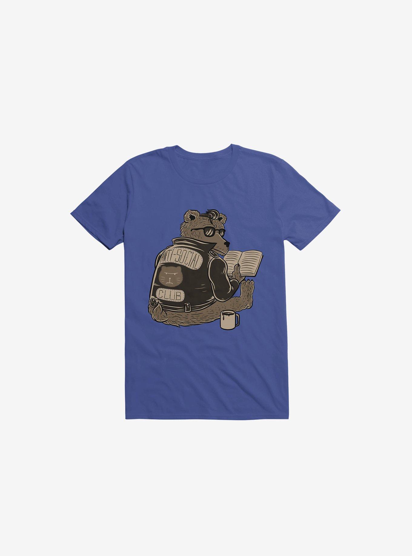 Anti Social Club Royal Blue T-Shirt, ROYAL, hi-res