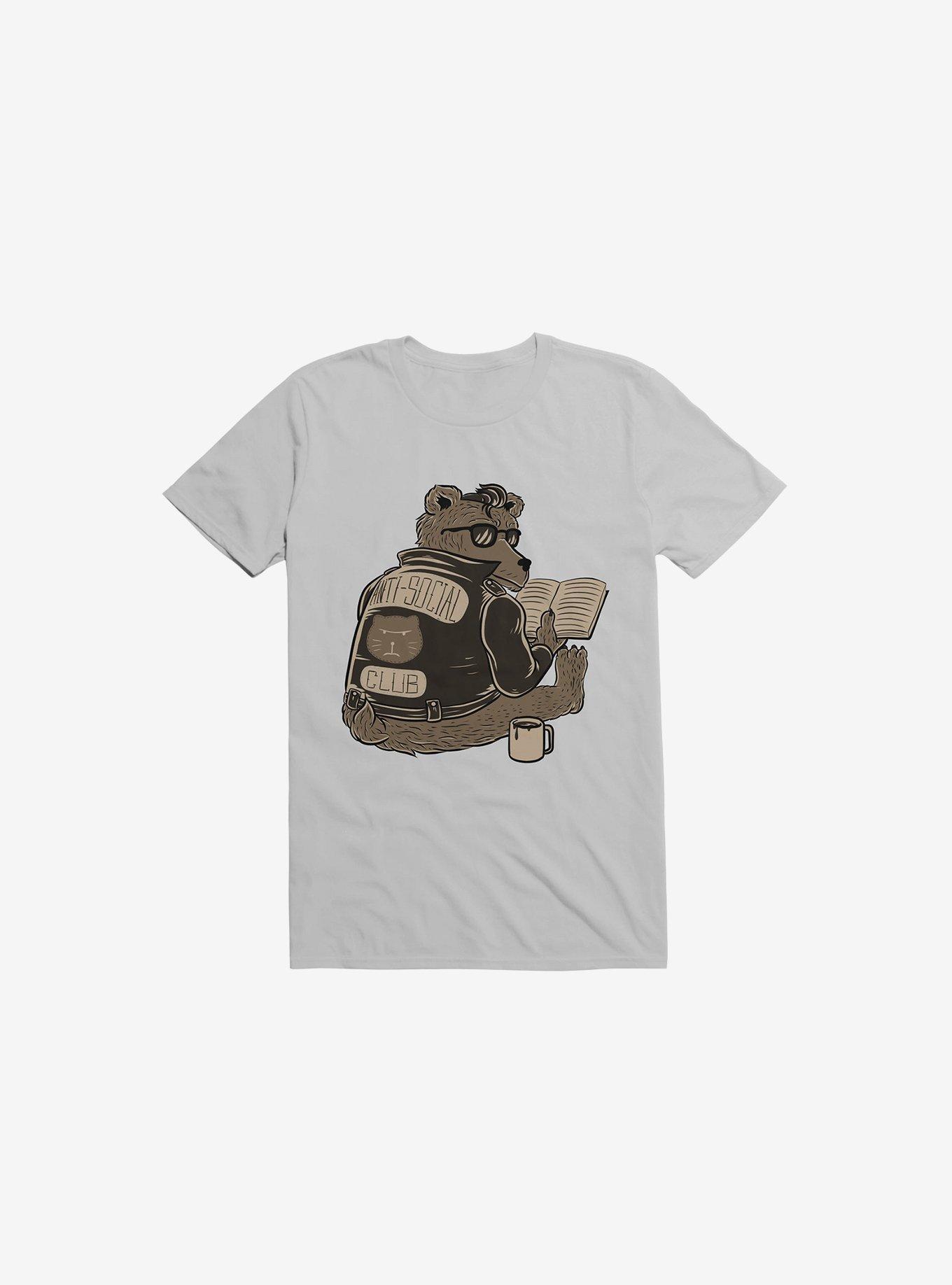 Anti Social Club Ice Grey T-Shirt, , hi-res