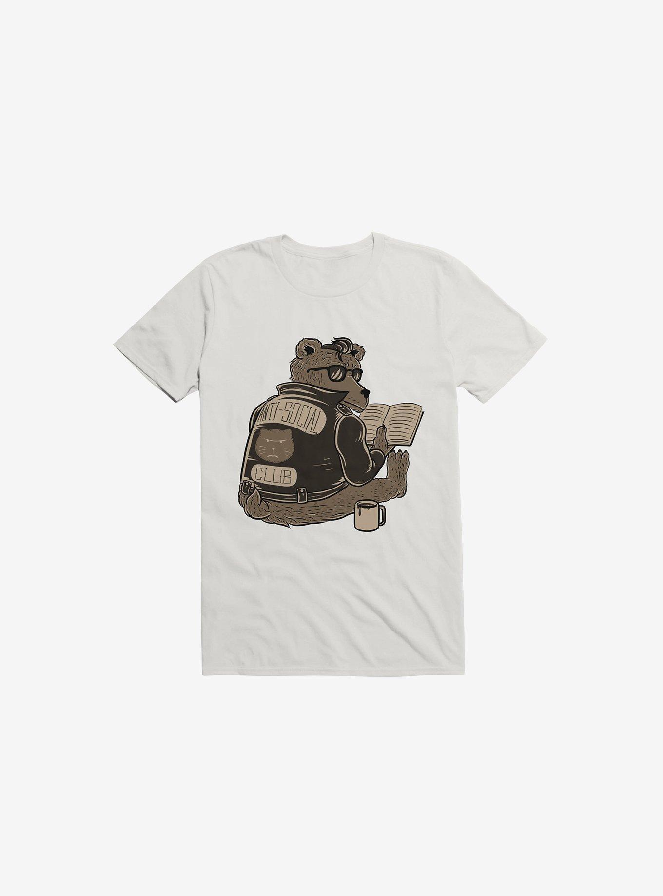 Anti Social Club White T-Shirt, WHITE, hi-res
