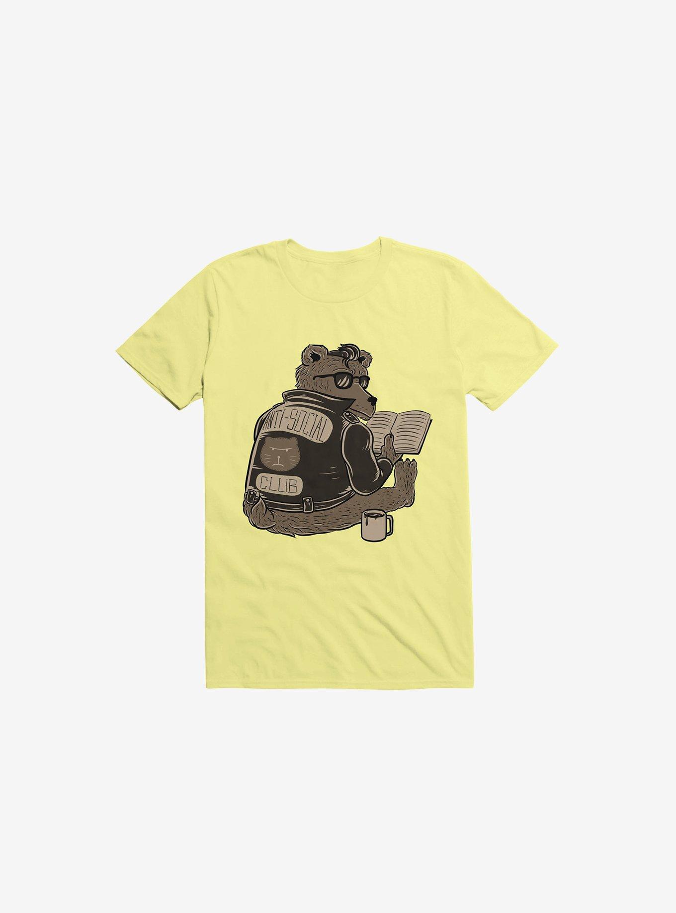 Anti Social Club Corn Silk Yellow T-Shirt, CORN SILK, hi-res