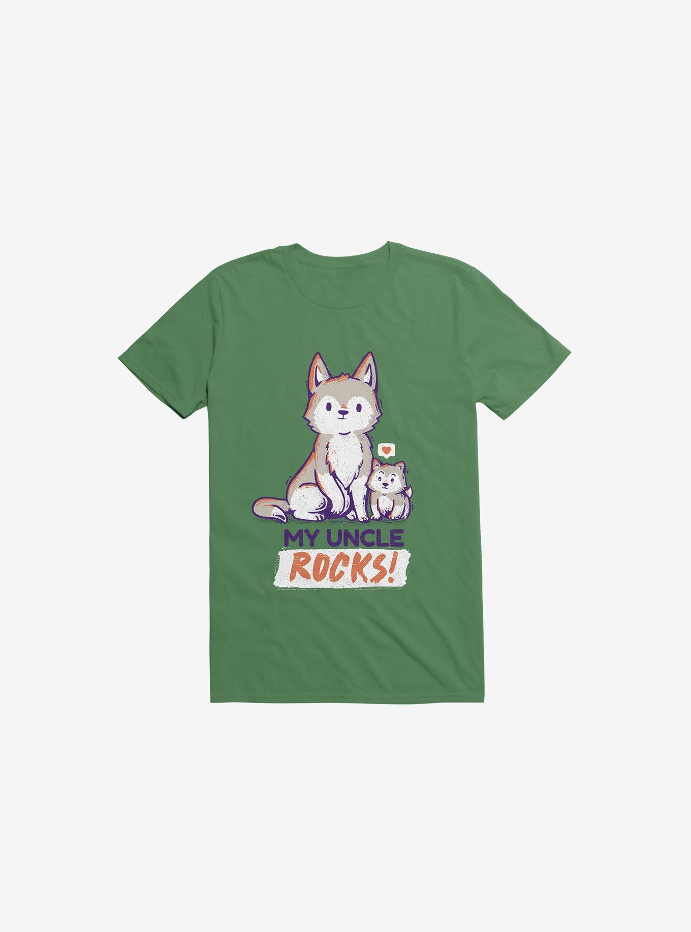 My Uncle Rocks Kelly Green T-Shirt, , hi-res
