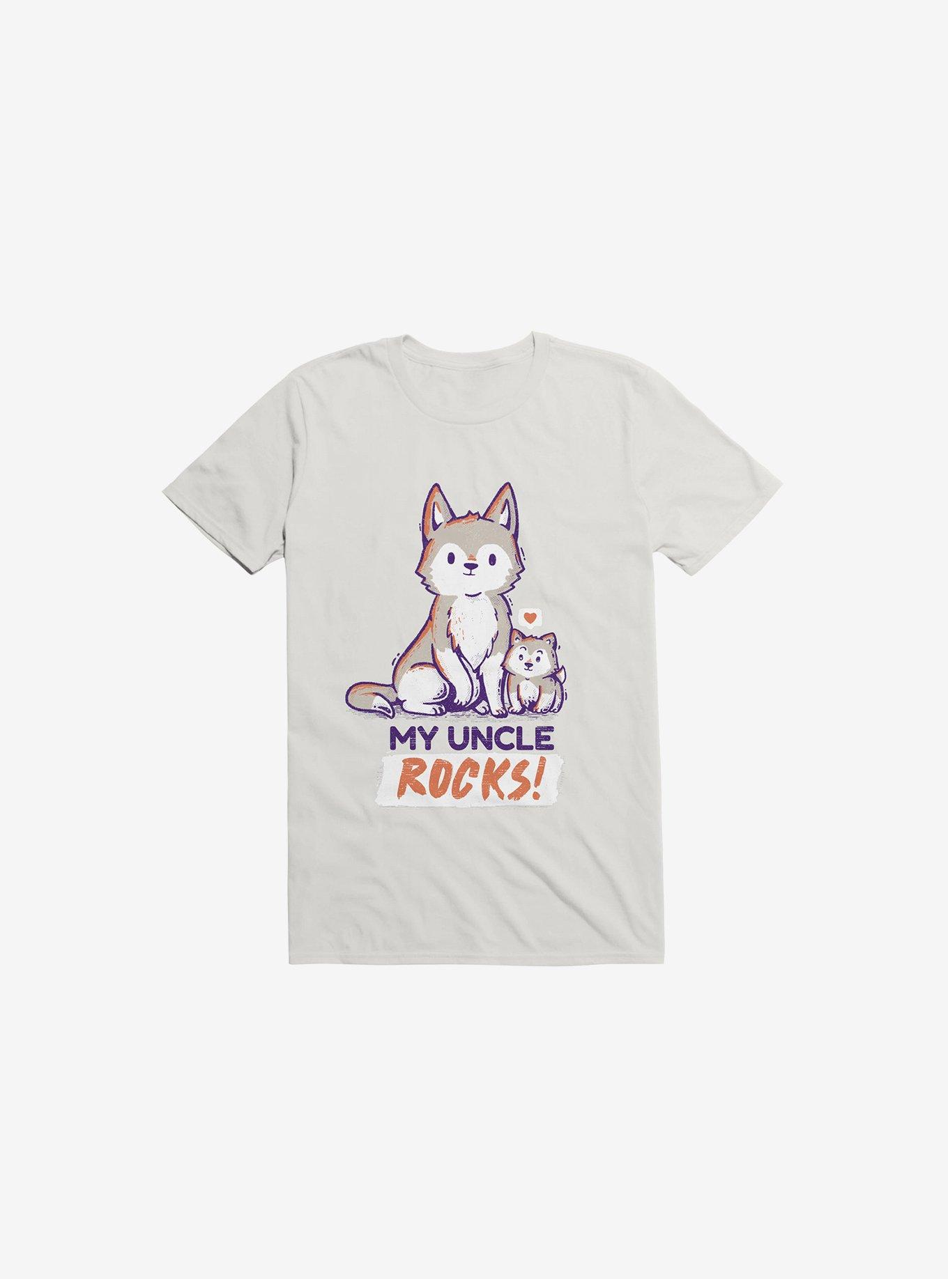 My Uncle Rocks White T-Shirt, WHITE, hi-res