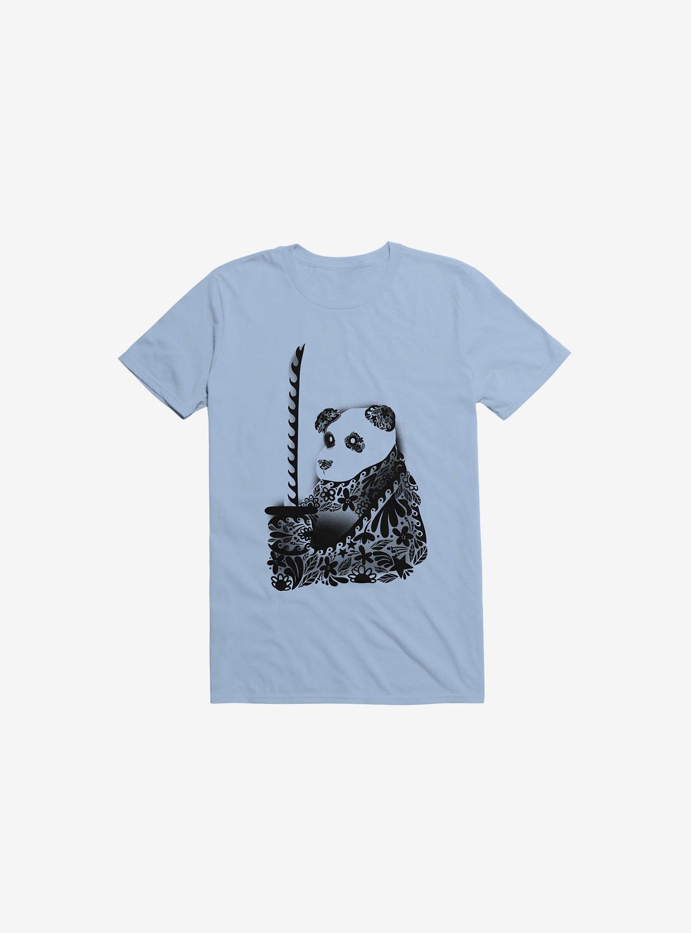 Yakuza Panda T-Shirt, LIGHT BLUE, hi-res
