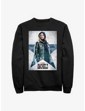Marvel The Falcon And The Winter Soldier Carter Poster Crew Sweatshirt, , hi-res