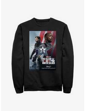 Marvel The Falcon And The Winter Soldier Poster Crew Sweatshirt, , hi-res