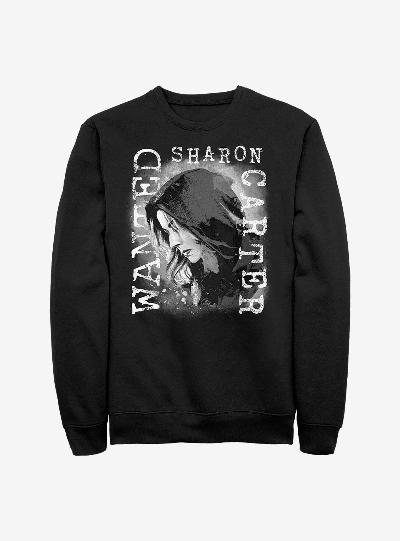 Marvel The Falcon And The Winter Soldier Soldier Sharon Carter Wanted Crew Sweatshirt, , hi-res