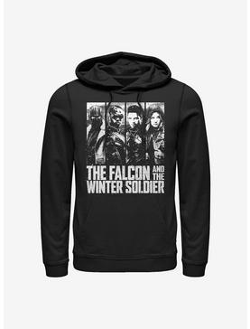 Marvel The Falcon And The Winter Soldier Character Panel Hoodie, , hi-res
