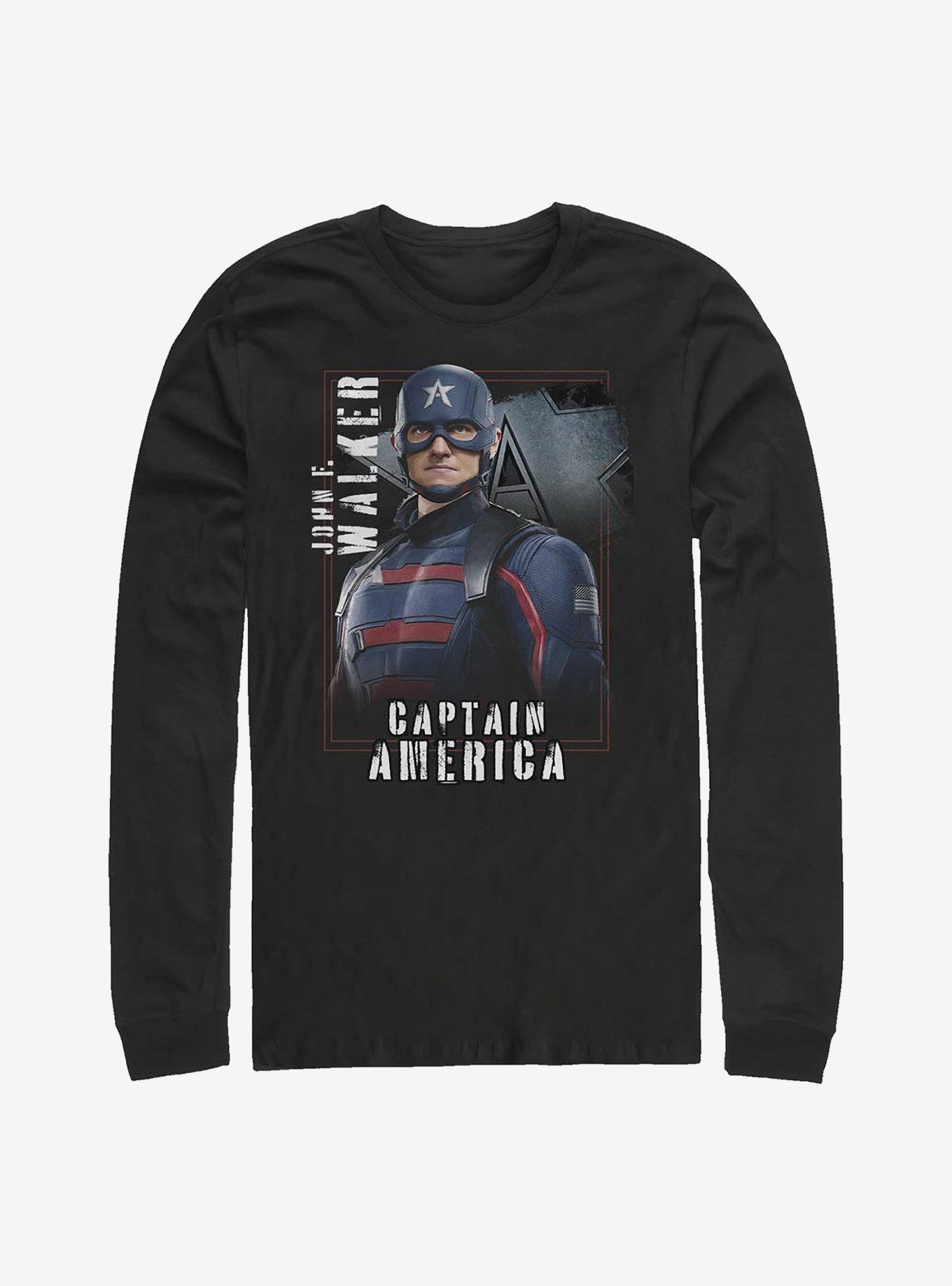 Marvel The Falcon And The Winter Soldier Captain America John F. Walker Long-Sleeve T-Shirt, , hi-res