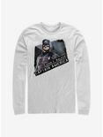 Marvel The Falcon And The Winter Soldier Captain John Walker Long-Sleeve T-Shirt, WHITE, hi-res