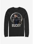 Marvel The Falcon And The Winter Soldier Soldiers Arm Bucky Long-Sleeve T-Shirt, BLACK, hi-res
