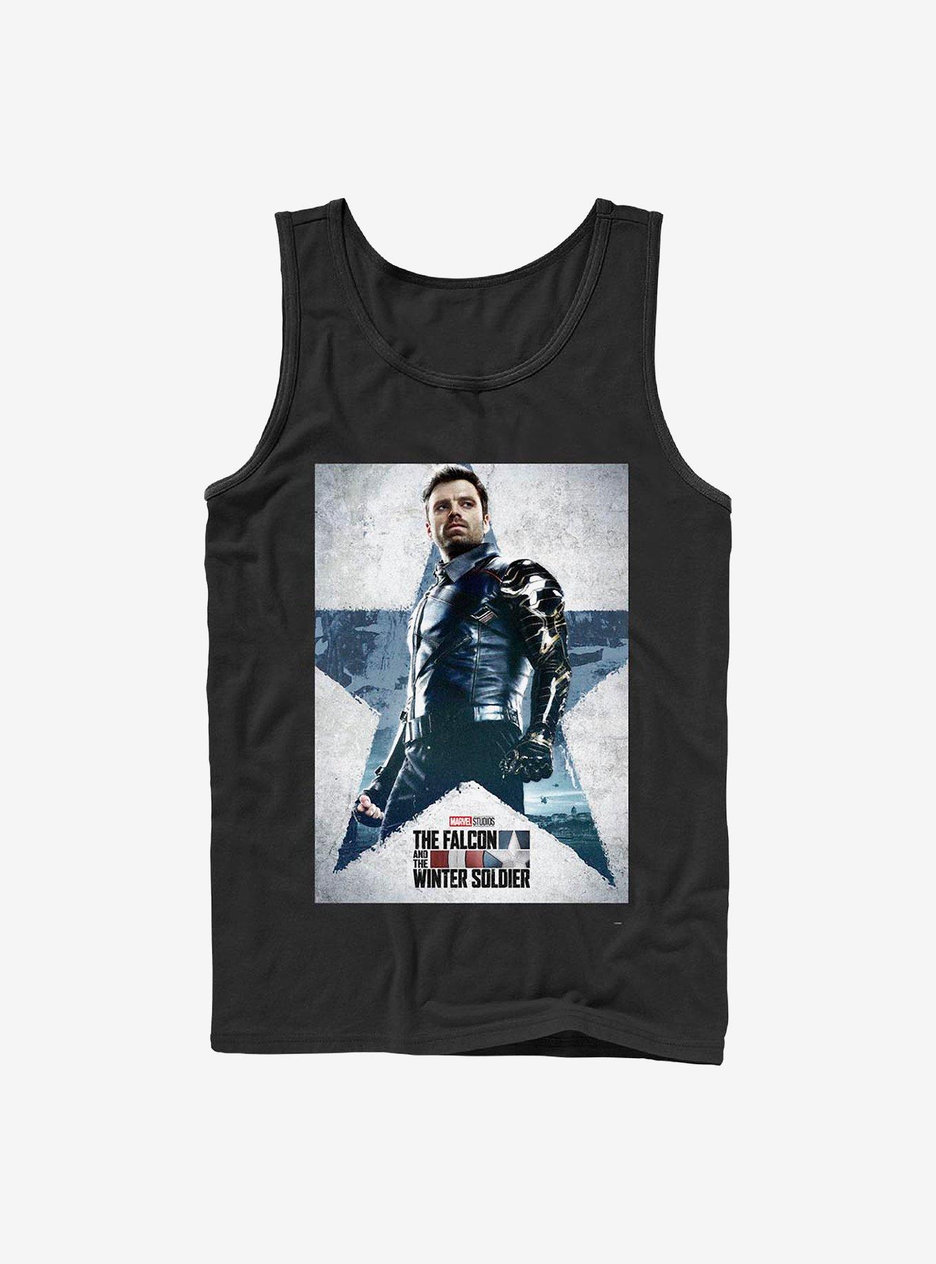 Marvel The Falcon And Winter Soldier Bucky Poster Tank
