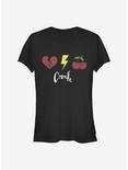 Disney Cruella Icons Girls T-Shirt, BLACK, hi-res