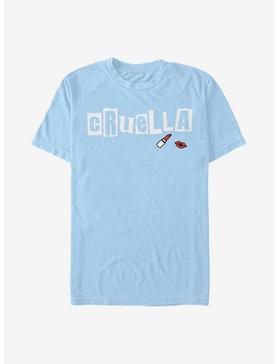 Disney Cruella Magazine Cut Out Name T-Shirt, , hi-res