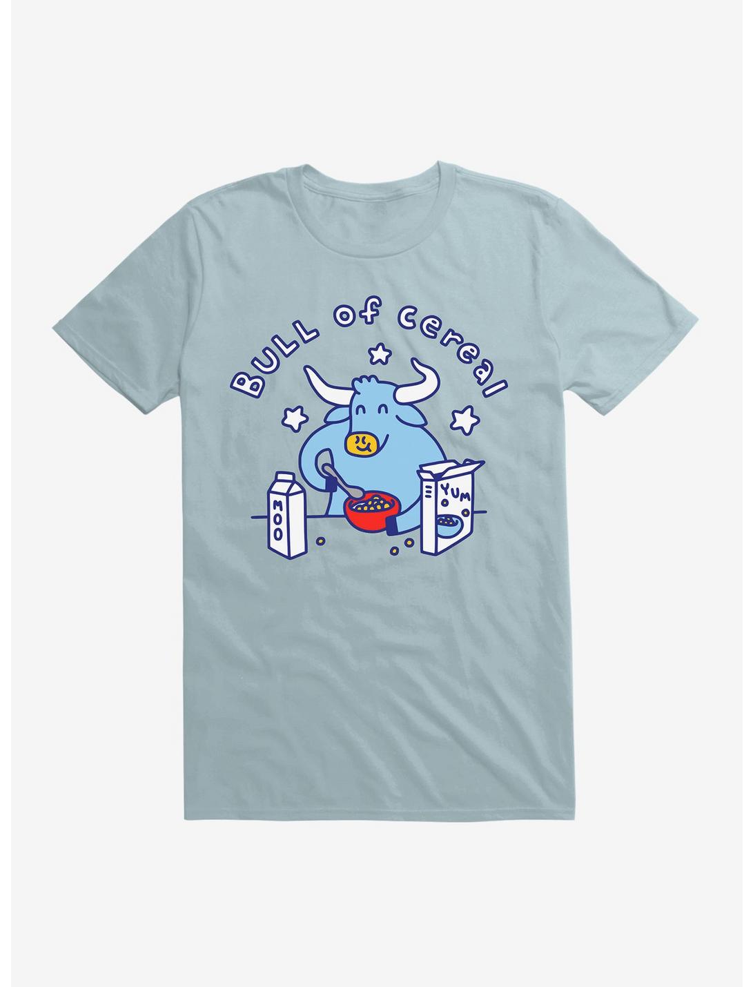 Bull Of Cereal T-Shirt, LIGHT BLUE, hi-res