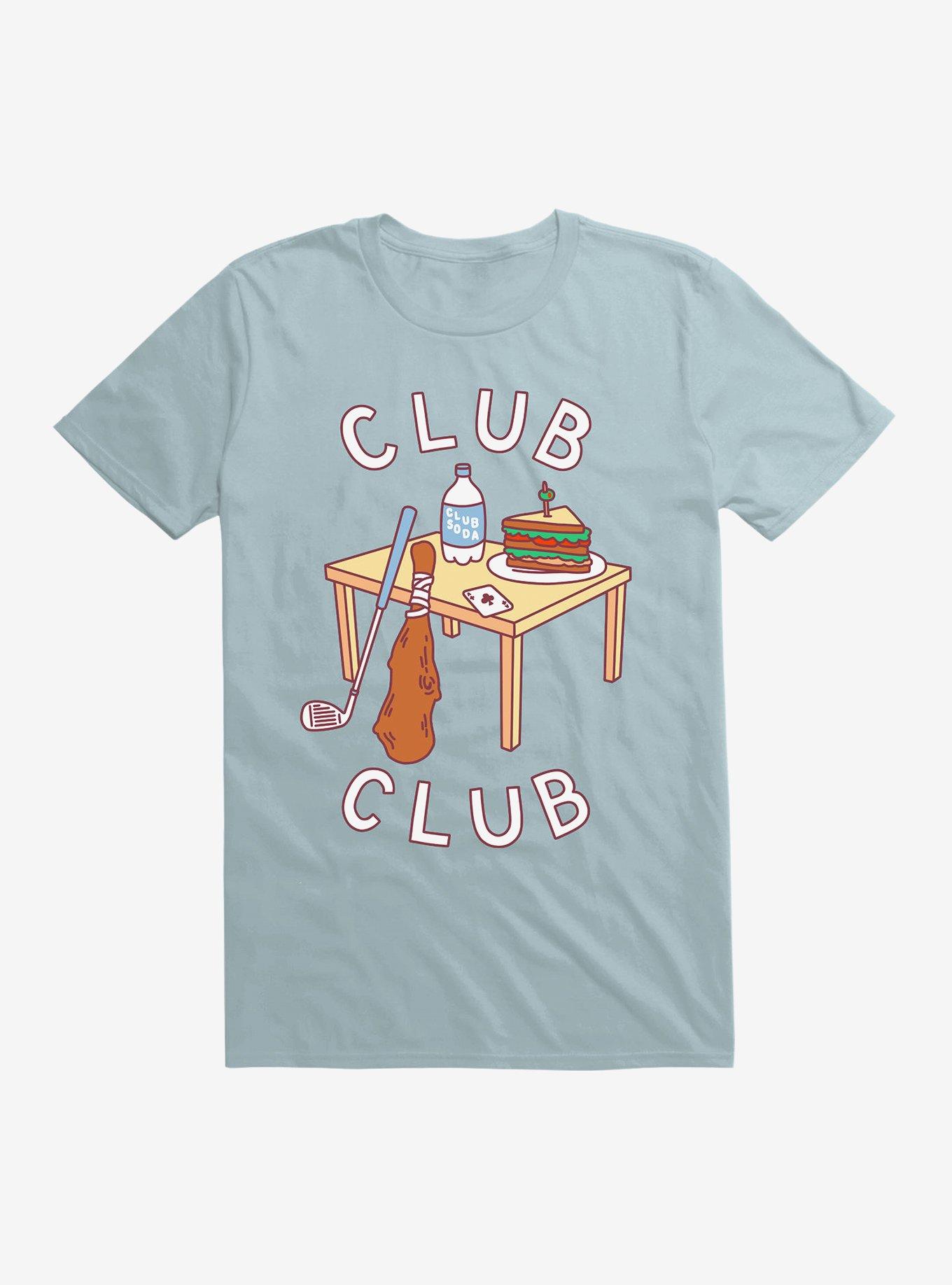 Club Club T-Shirt, LIGHT BLUE, hi-res