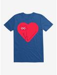 Cute Cat Heart T-Shirt, ROYAL, hi-res