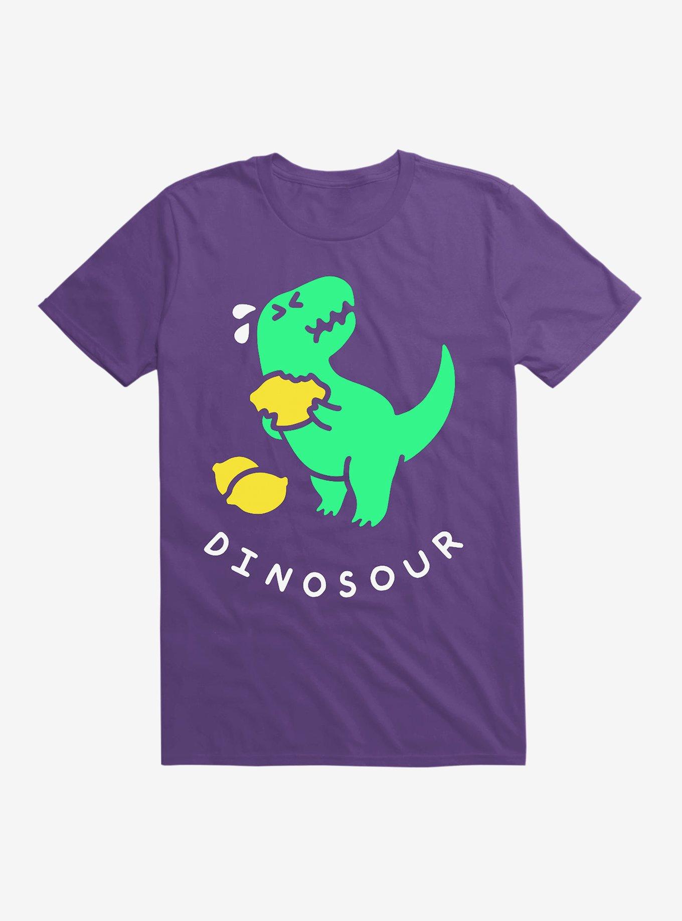 Dinosour T-Shirt, PURPLE, hi-res