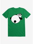 Large Panda T-Shirt, KELLY GREEN, hi-res
