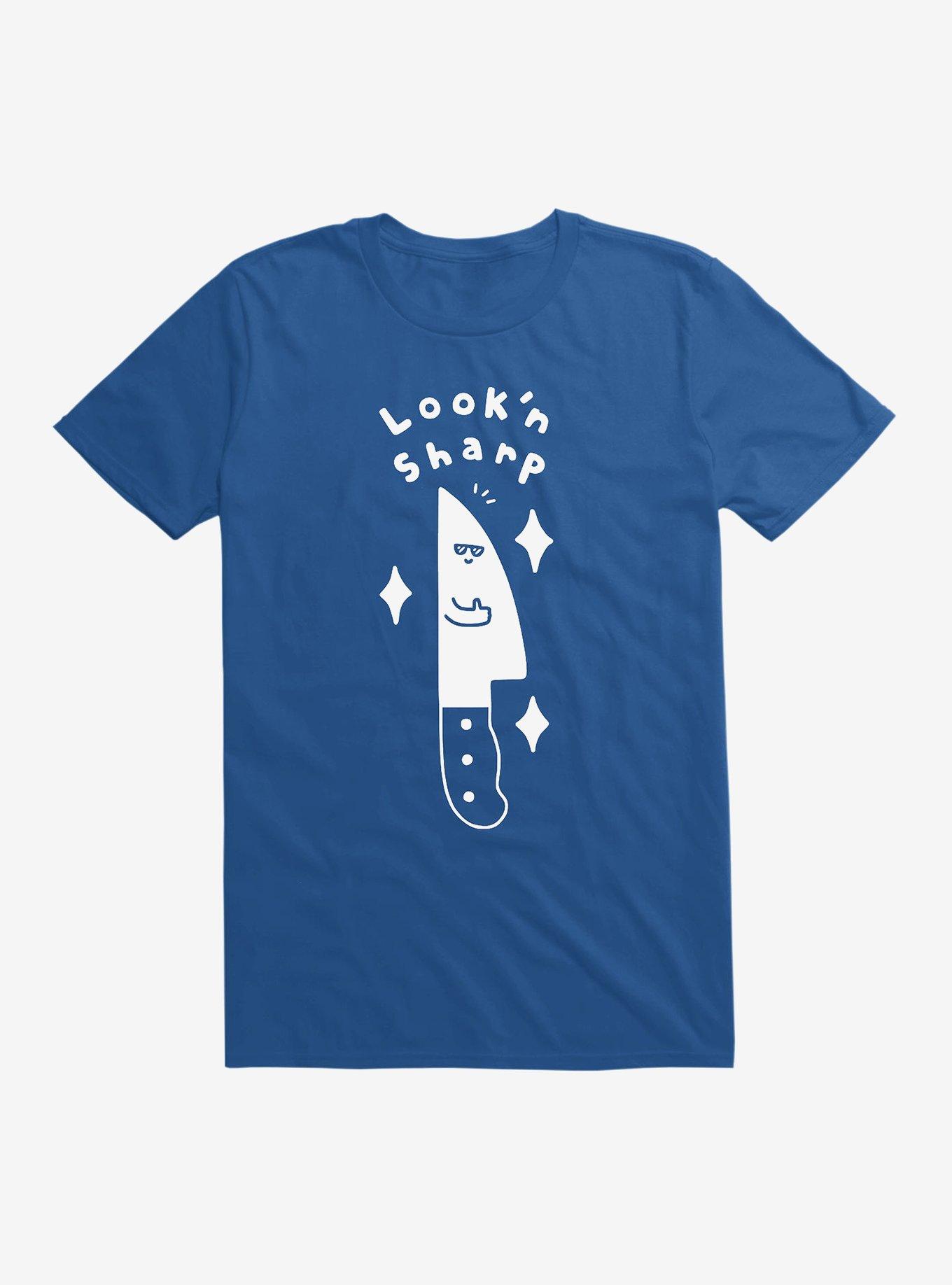 Look'n Sharp T-Shirt, ROYAL, hi-res