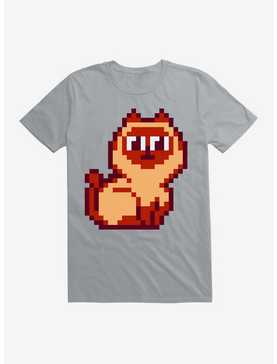 Siamese Cat Pixel Art T-Shirt, , hi-res
