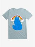 Unicorn Cat T-Shirt, LIGHT BLUE, hi-res