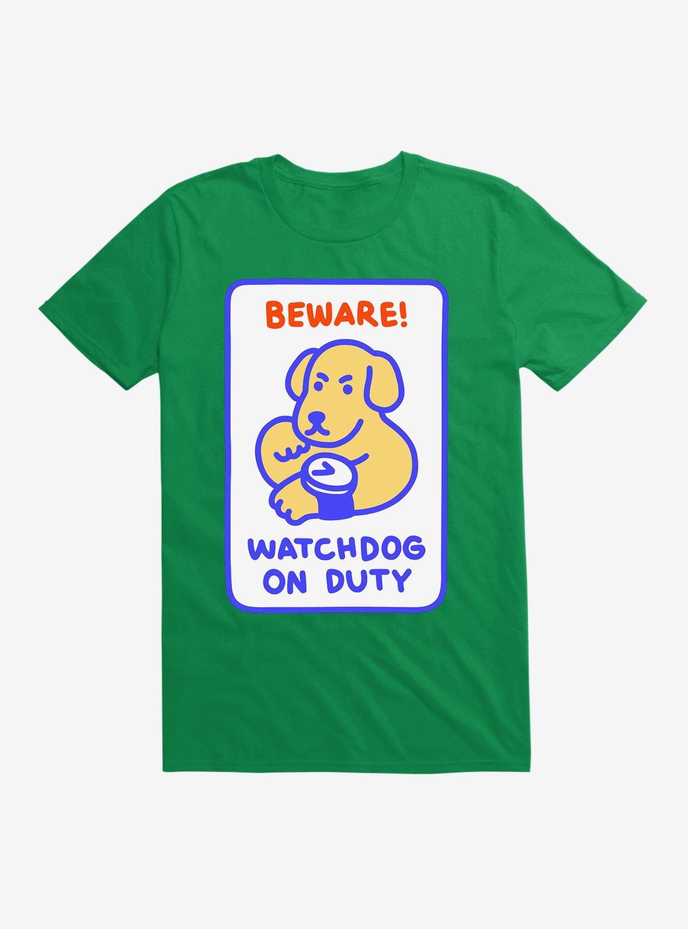 Watchdog T-Shirt, KELLY GREEN, hi-res