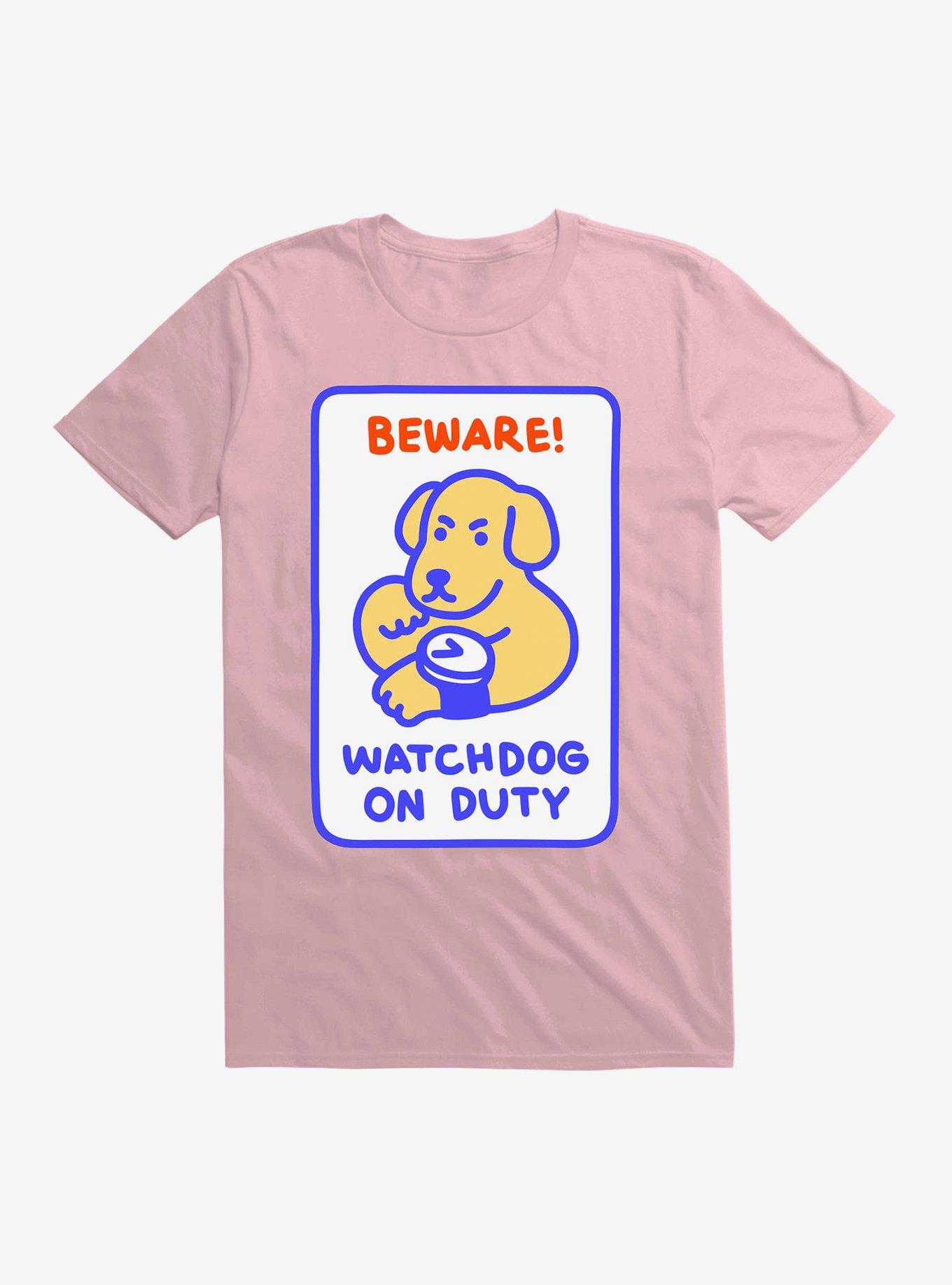 Watchdog T-Shirt, LIGHT PINK, hi-res