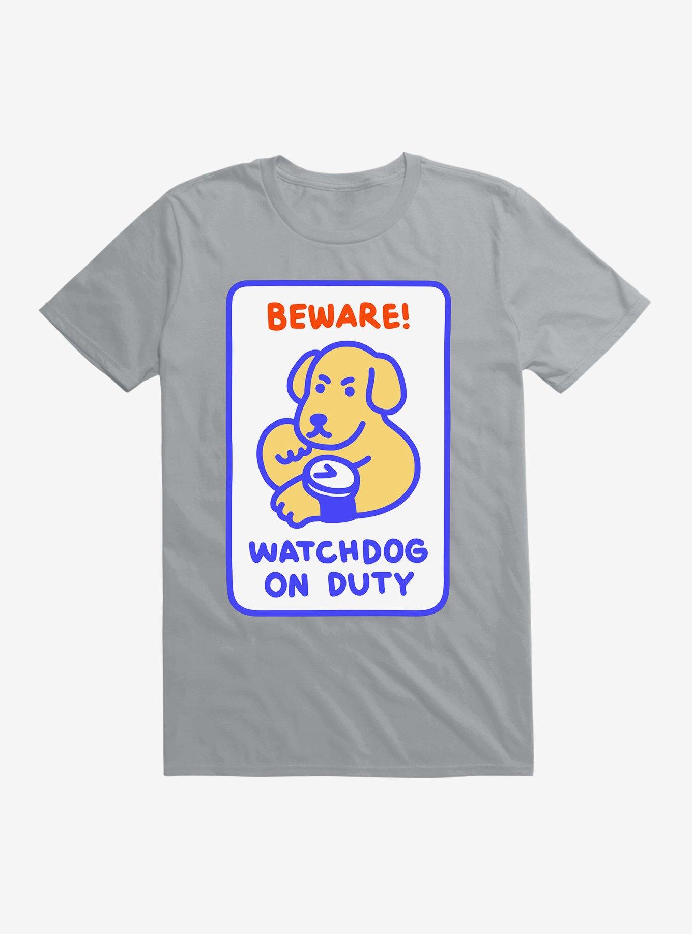 Watchdog T-Shirt, SILVER, hi-res