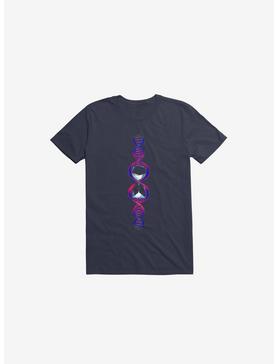 Altered DNA Carbon Navy Blue T-Shirt, , hi-res