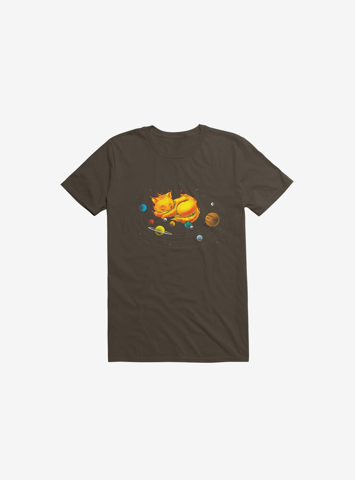 The Center Of MY Universe Cat Brown T-Shirt, , hi-res