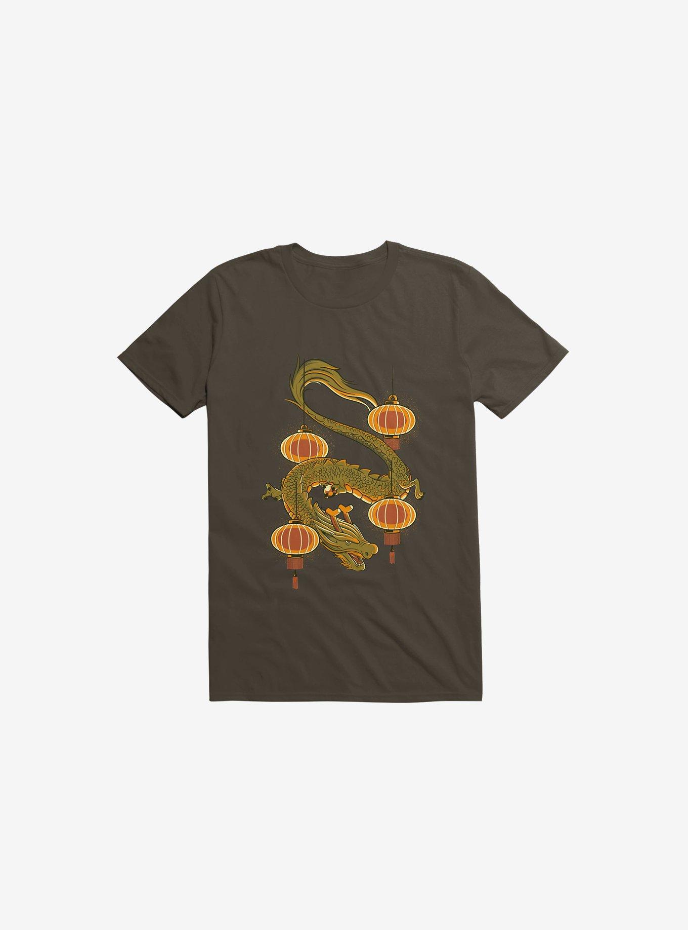 Dragon Fly Brown T-Shirt, BROWN, hi-res