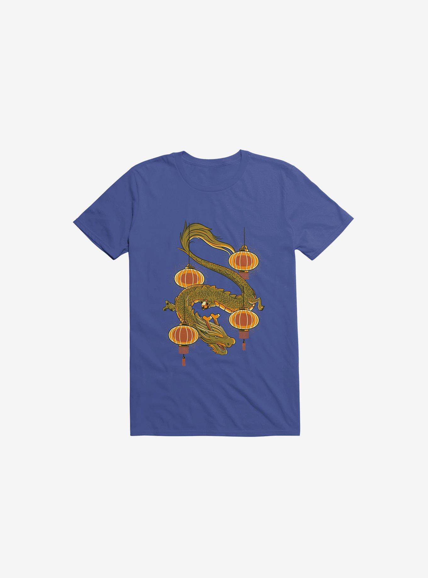 Dragon Fly Royal Blue T-Shirt, , hi-res