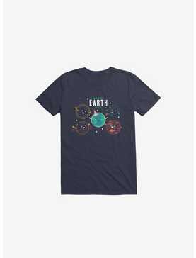 Happy Earth Day Navy Blue T-Shirt, , hi-res