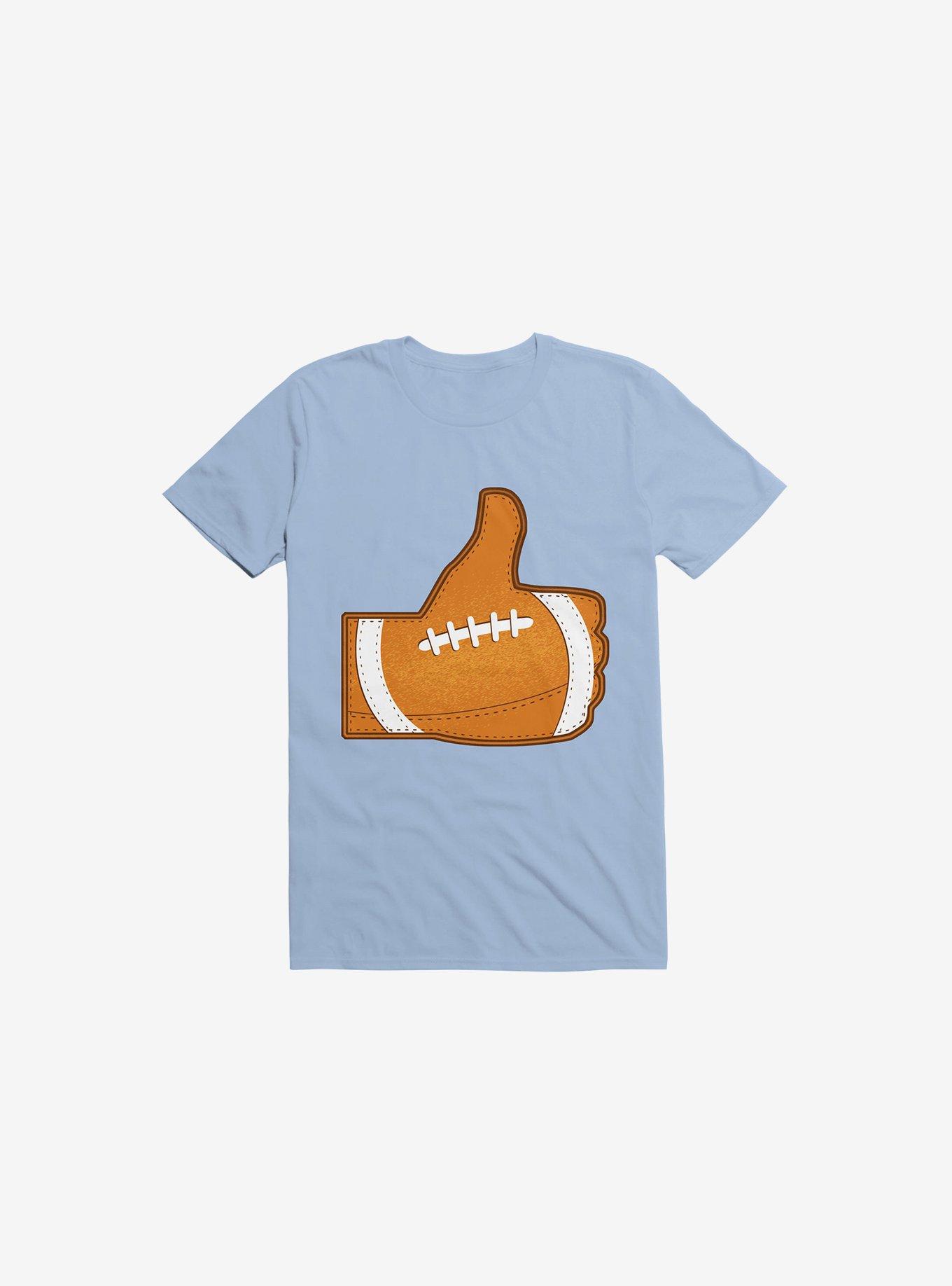 I Love Football 2.0 Light Blue T-Shirt