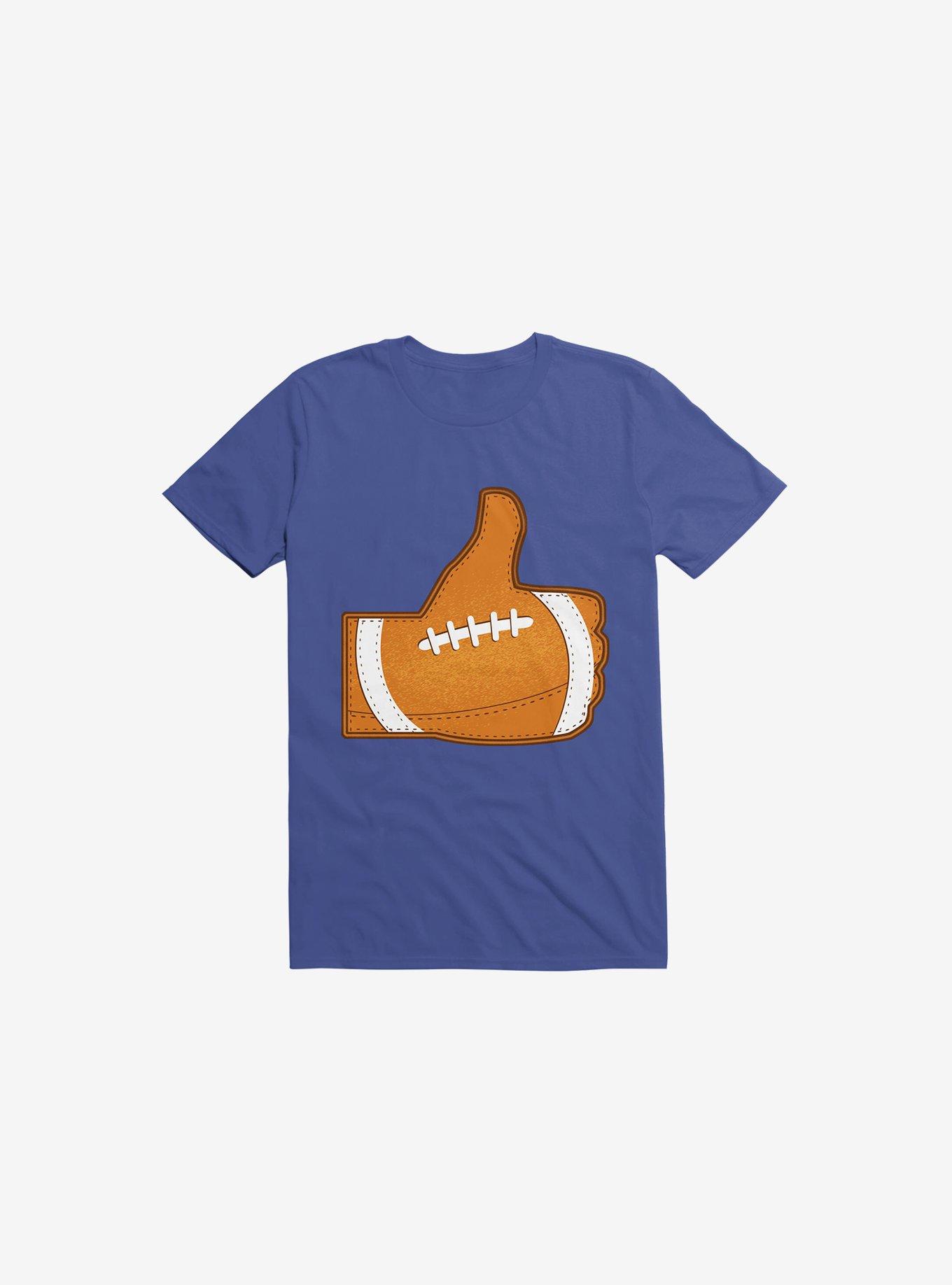 I Love Football 2.0 Royal Blue T-Shirt, ROYAL, hi-res