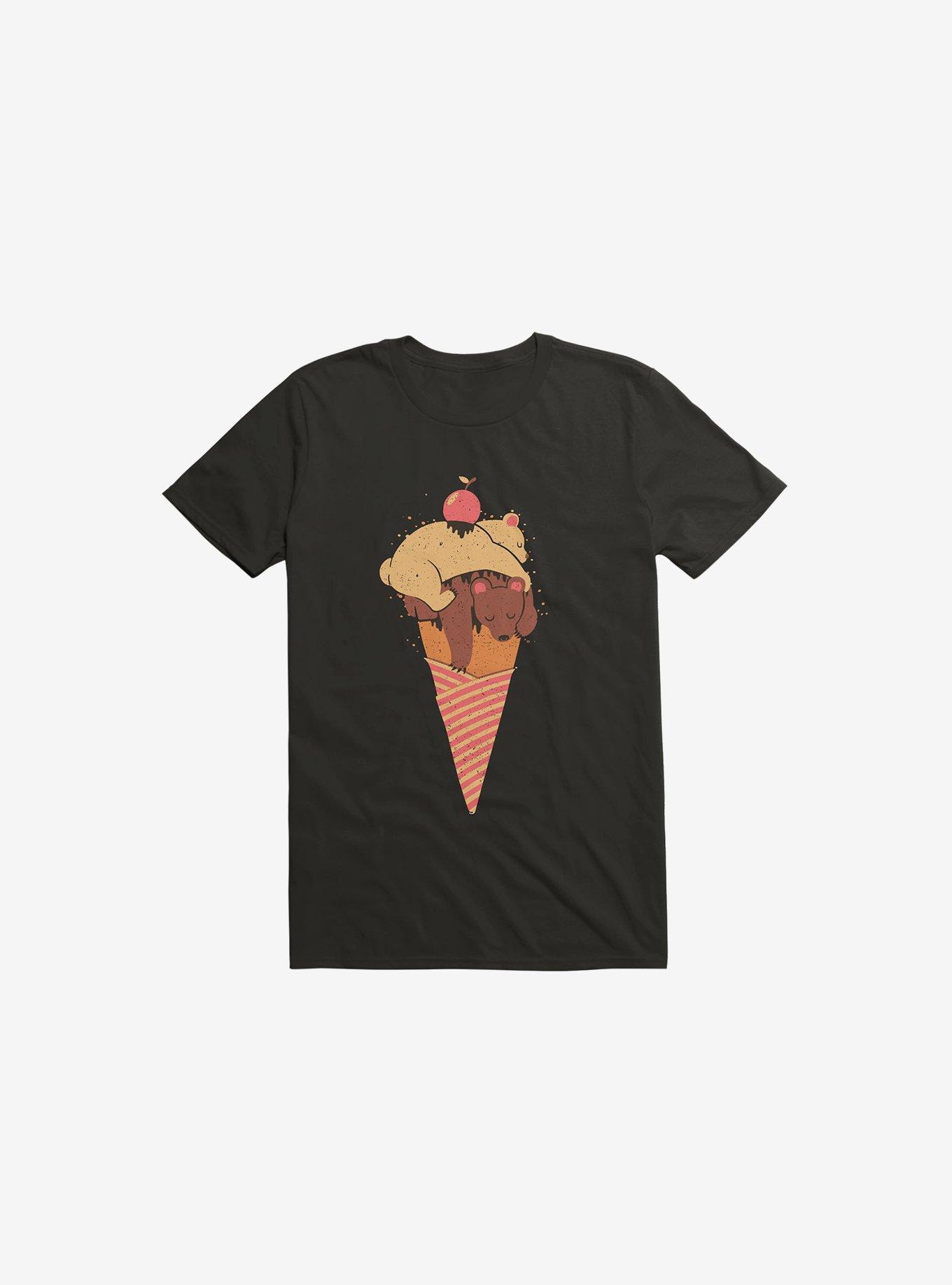 Ice Cream Bears Black T-Shirt, , hi-res