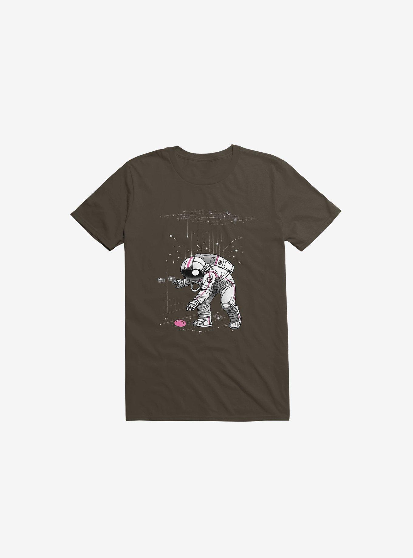 Meteor Shower Brown T-Shirt, , hi-res