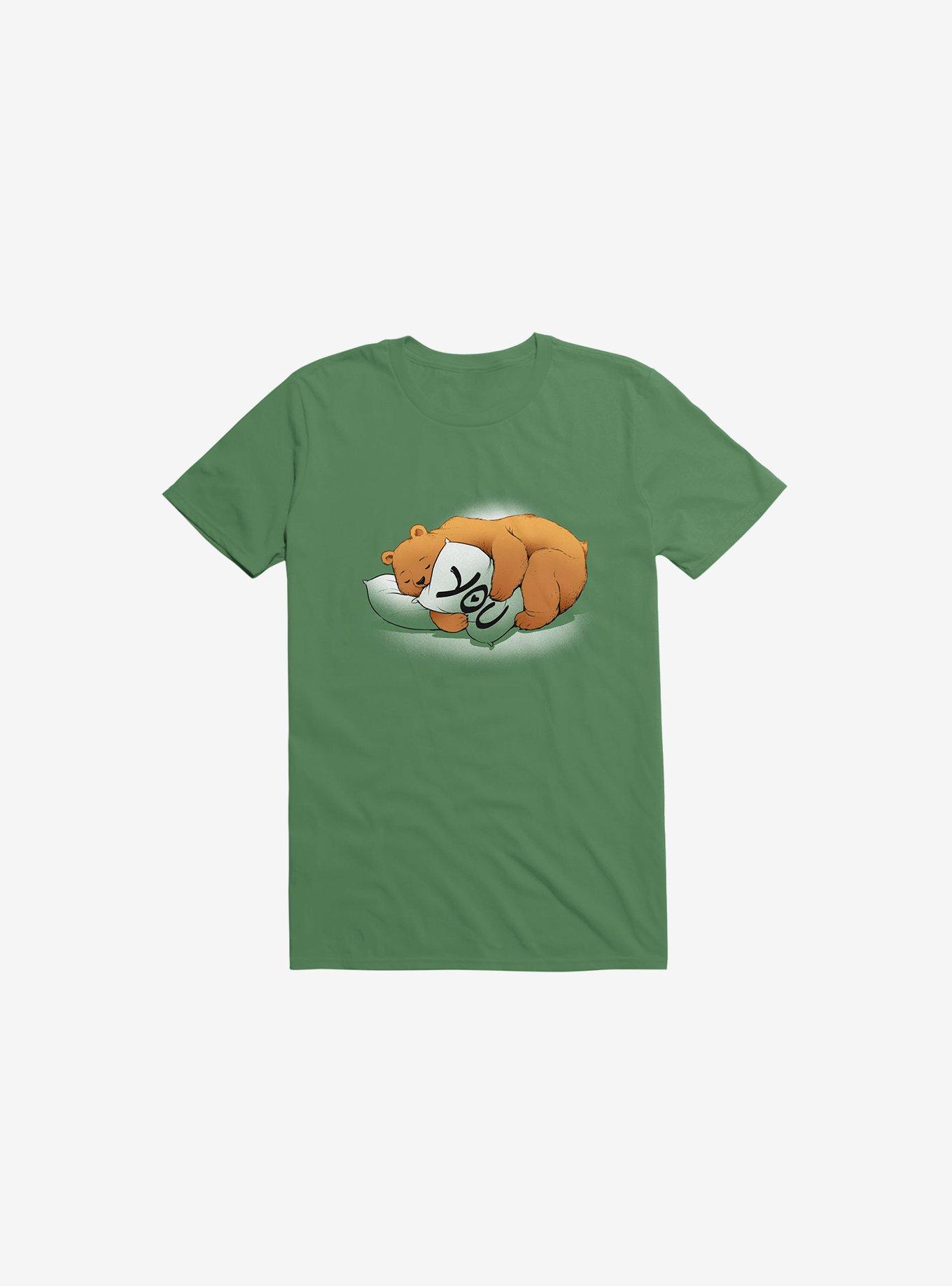 Missing You Bear Kelly Green T-Shirt, , hi-res