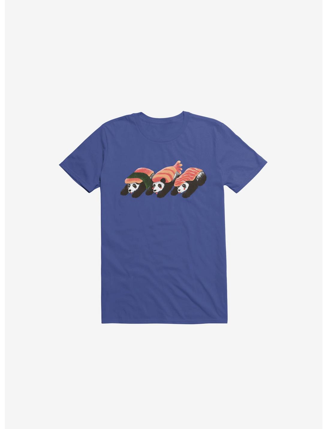 Panda Sushi T-Shirt, ROYAL, hi-res