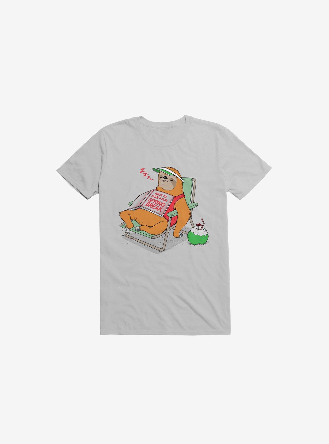 Ways To Have A Fun Spring Break T-Shirt, ICE GREY, hi-res