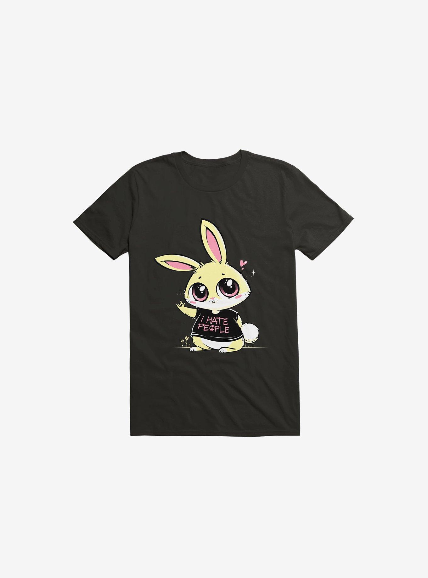 I Hate People Bunny T-Shirt