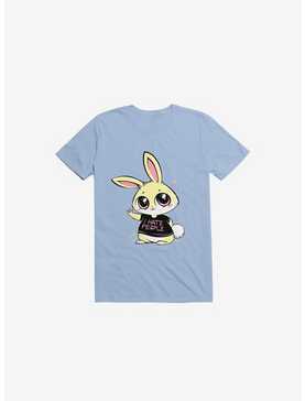 I Hate People Bunny Light Blue T-Shirt, , hi-res