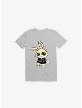 I Hate People Bunny Ice Grey T-Shirt, , hi-res