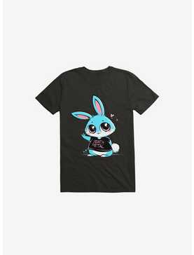 Death Metal Bunny Black T-Shirt, , hi-res