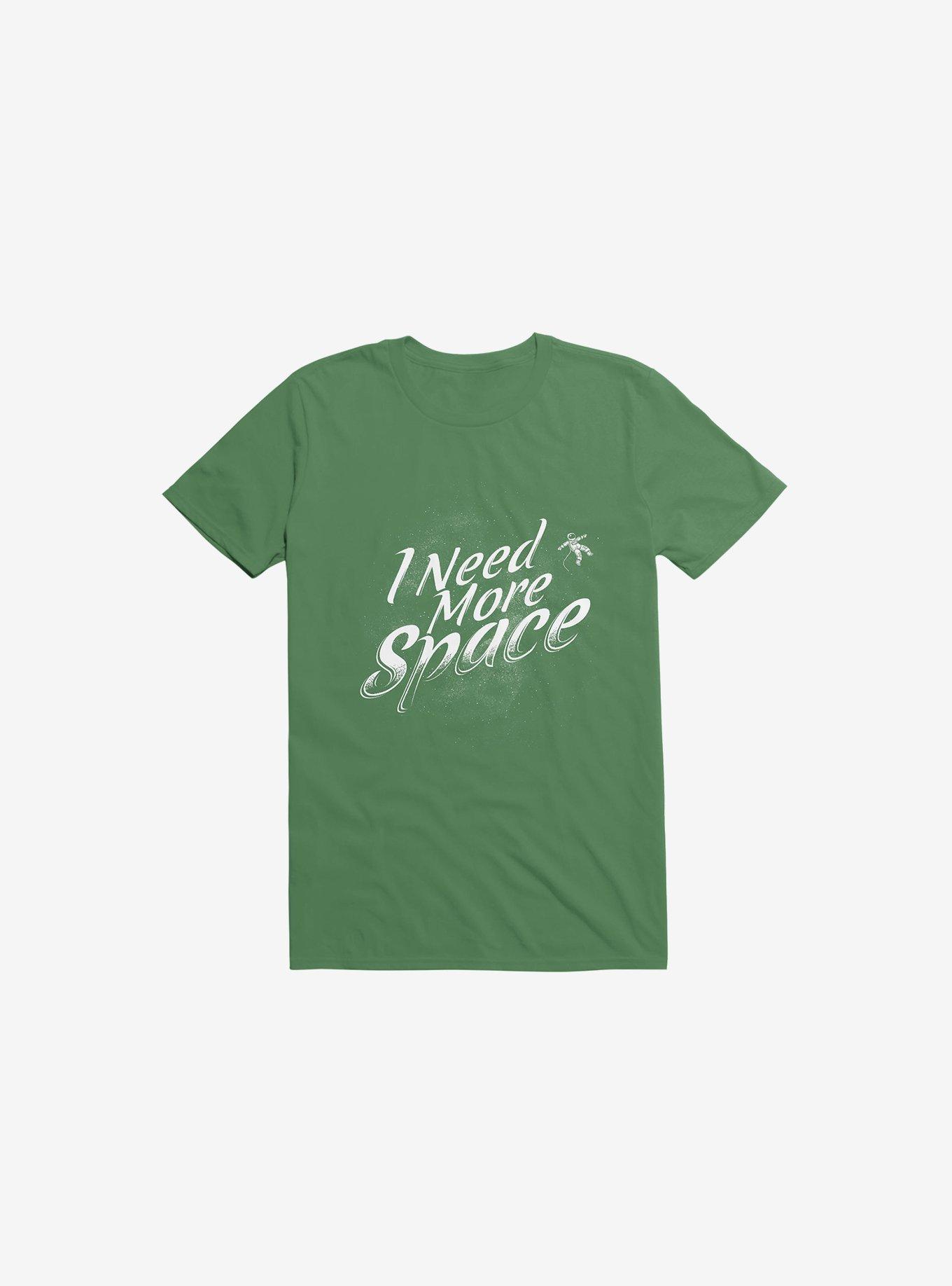 I Need More Space Astronaut Kelly Green T-Shirt, KELLY GREEN, hi-res